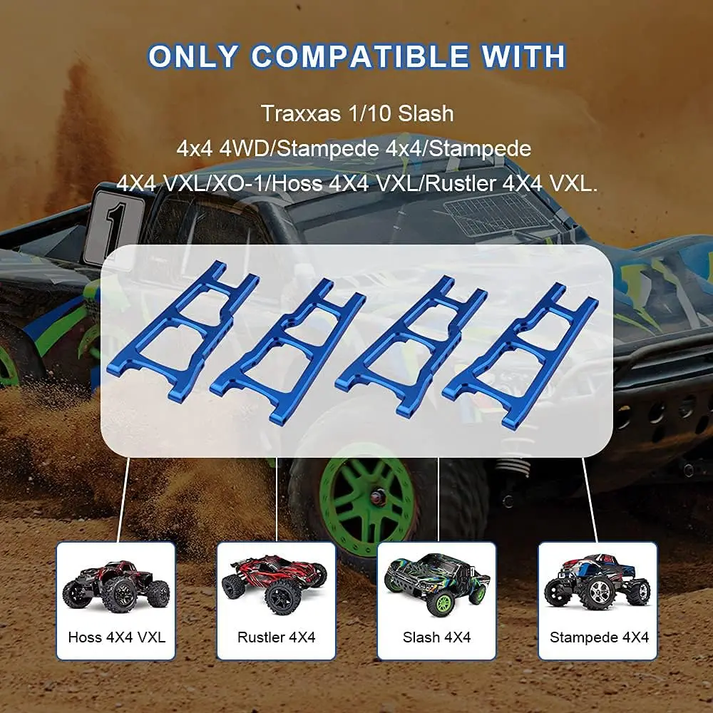 Compatible With Stampede For Hoss For Traxxas For Slash 4X4 For VX  ステンレススチール ドライブシャフト Compatible With Slash For Rustler For Stampede For Hoss 4X4 For VX