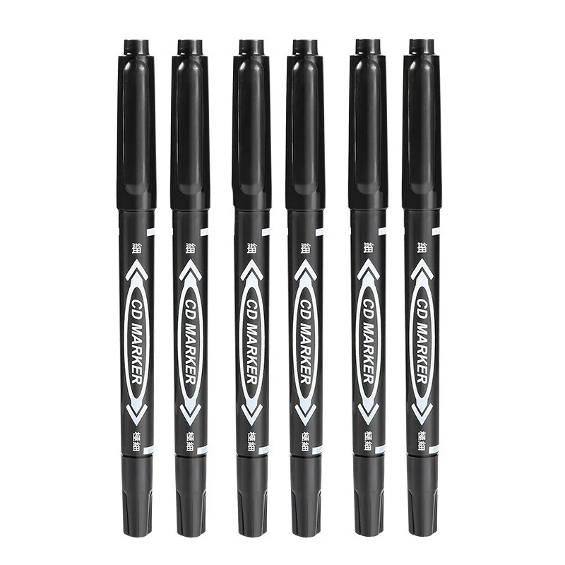 6Pcs Black