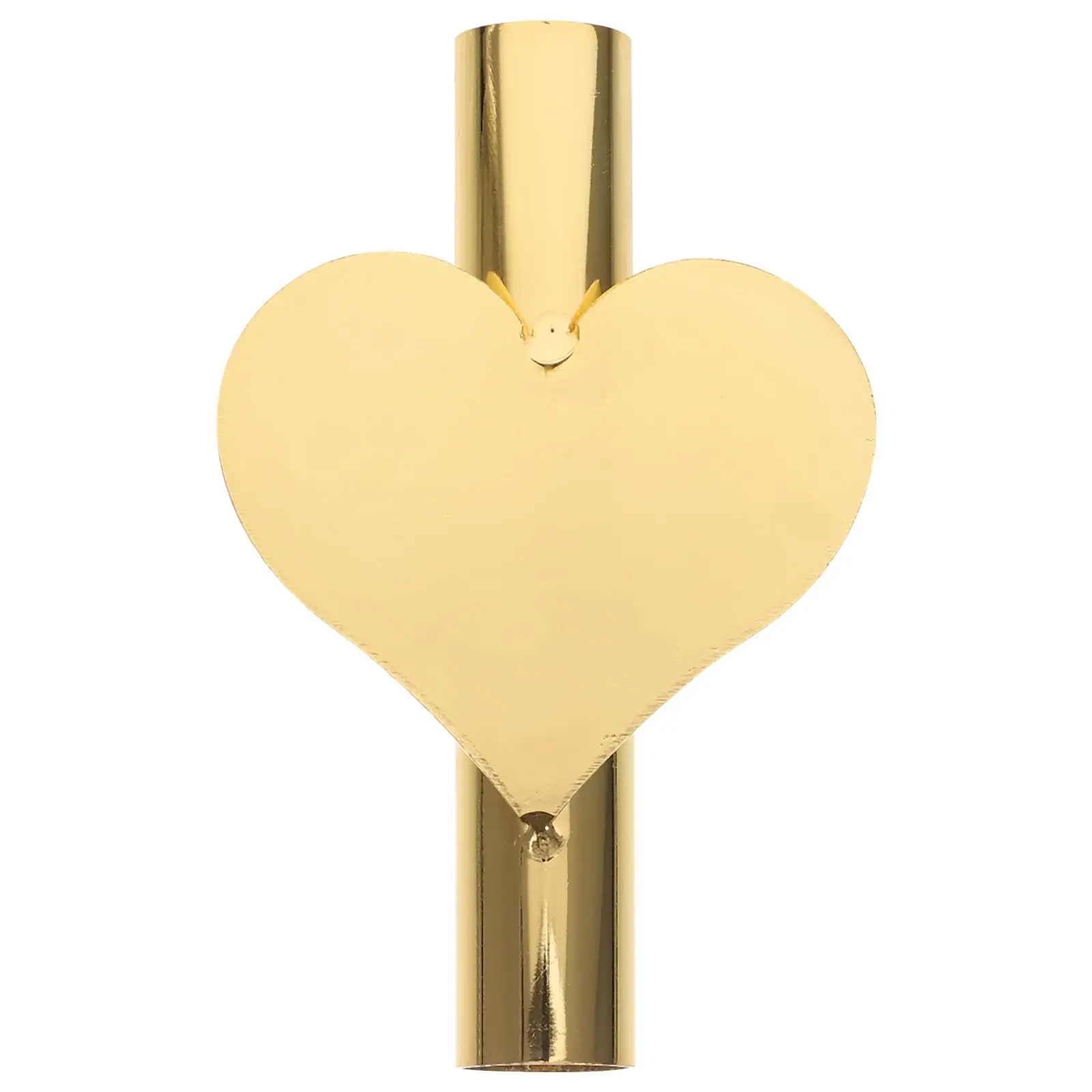 Wall Vase Plant Cuttings Decoration Flower Pot Pendant Wall-mounted Heart Design Iron Metal Professional No Drilling Required 5
