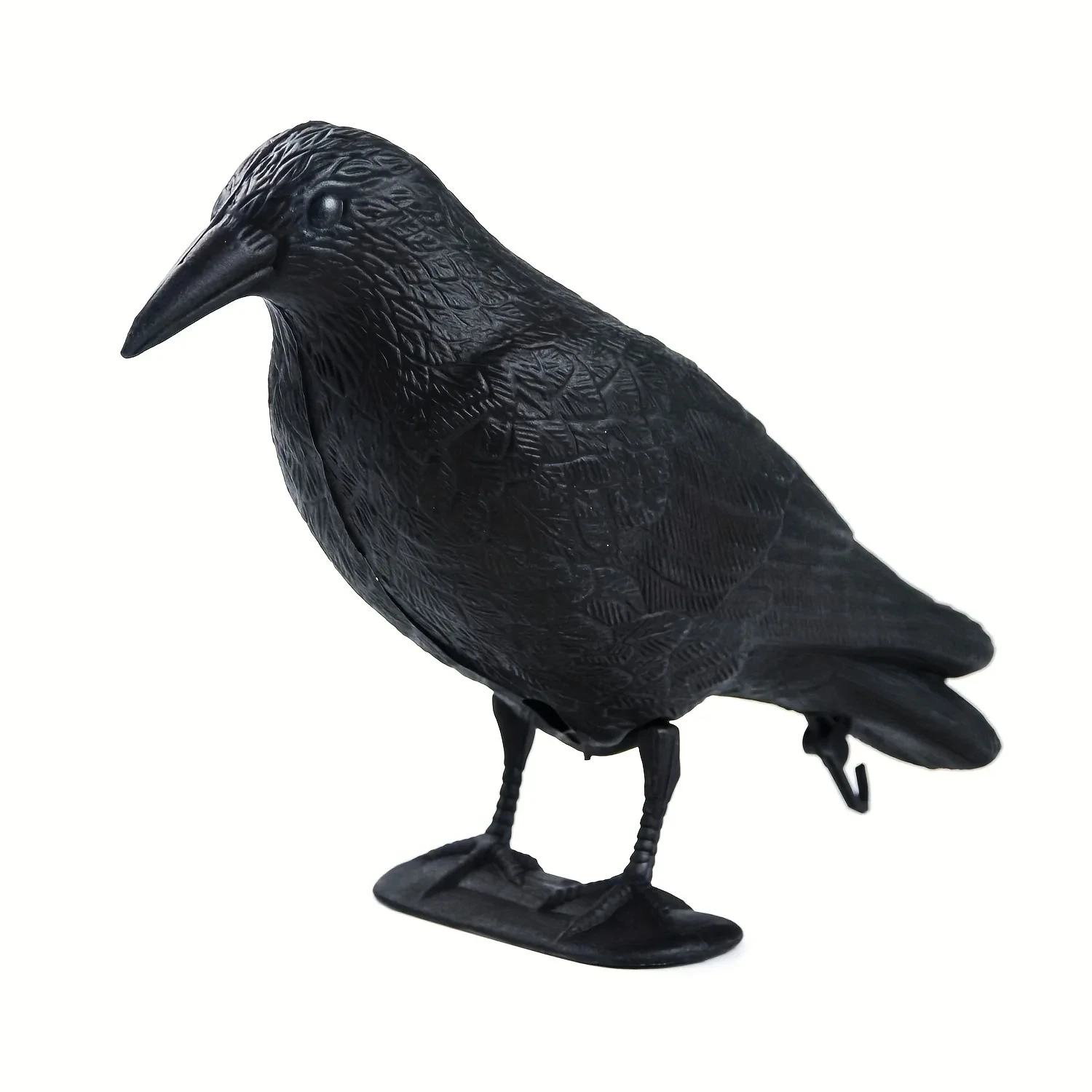 Black Crow Party Ornament Simulation Bird Crow Natural Prop Scary Pest Repellent Control Pigeon Repellent Raven Decoration Party