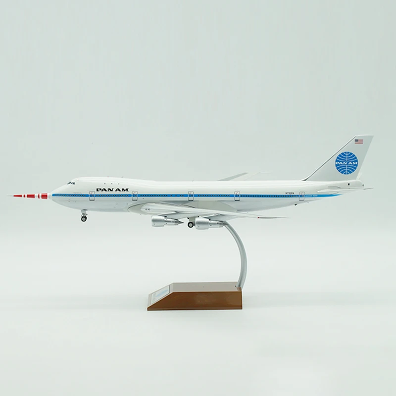 ダイキャスト1 0パンam航空会社飛行機747 47 100 N732pa切り嵐王模型玩具ベース着陸ギア合金航空機 ダイキャスト 車のオモチャ Aliexpress
