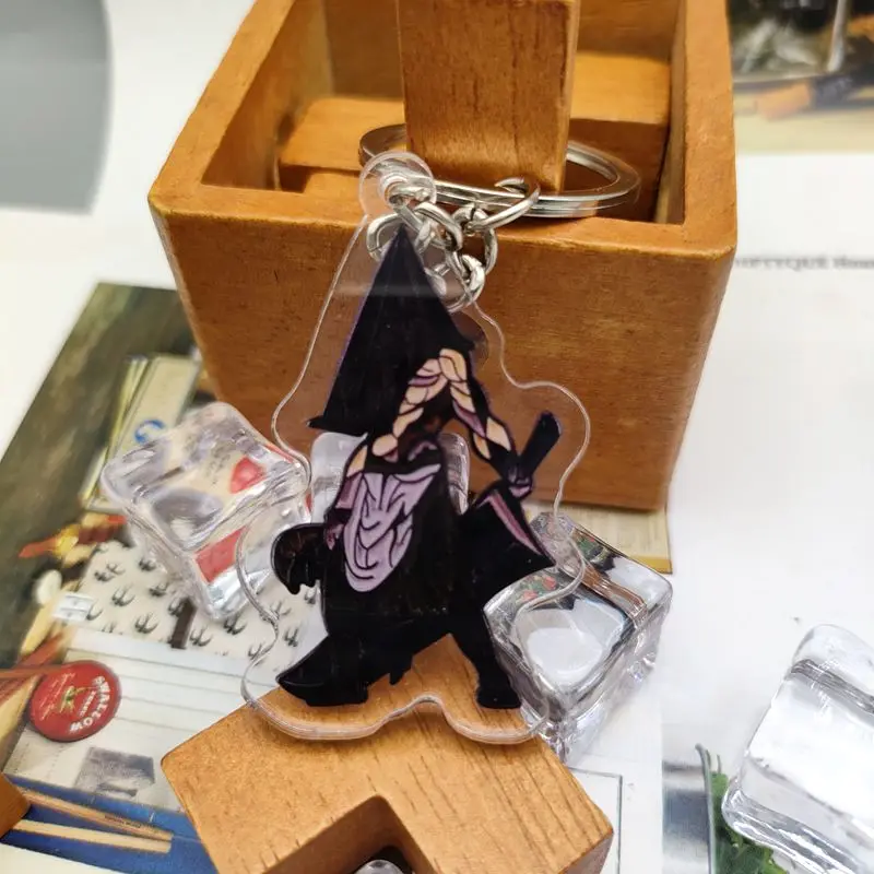 Horror Game Silent Hill Keychain Pyramid Head Acrylic Keychain
