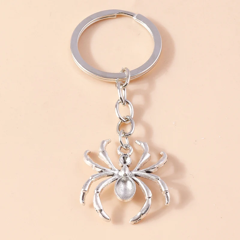 Schöne Legierung Schmetterling Schlüssel bund Metall Tier Schlüssel ring Anhänger für Schlüssel halter Handtasche Dekor Charms DIY Schmuck Geschenke – Detail 4