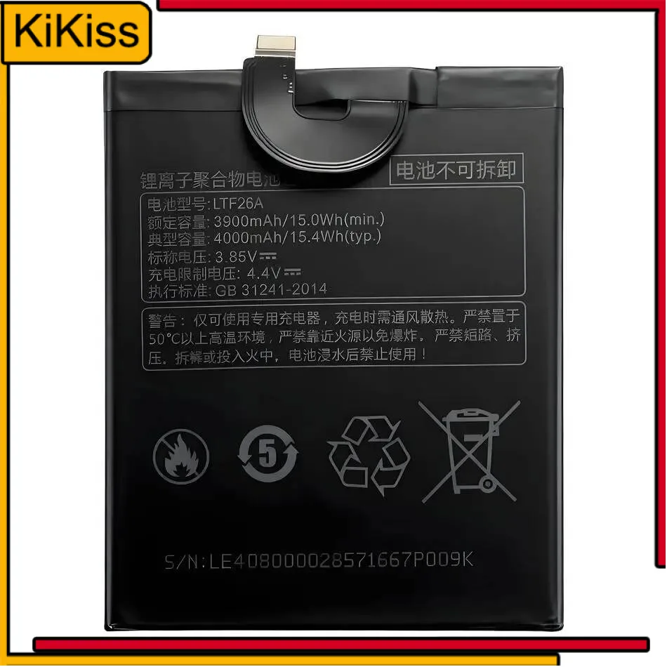 Battery LTF26A 4000Mah For Leeco Letv LE Pro 3 AI Edition X650 X651 ...