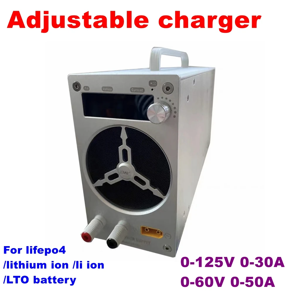 

0-125V 0-30A 0-60V 0-50A Adjustable charger LTO lifepo4 li ion 60V 50A 120V 30A 96V 30A 84V 48V 36V 42V 30A 40A lithium battery