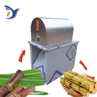 Sugarcane Peeler Machine Electric Commercial Small Cane Peeling and Stripping Semi-automatic Pare Stainless Steel Skin Removing 2