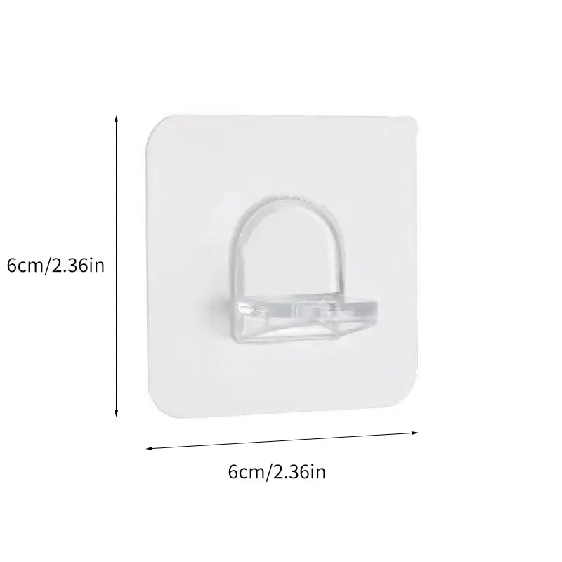 Shelf Support Bracket 10pcs Glue Free Punching Nail Strong Triangle Clip Wall Mounted Wall Cabinet Home Accessories