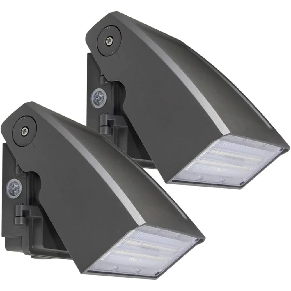 

HAOYUNMA 30W LED Wall Pack, Dusk-to-dawn Photocell, Adjustable Head, Full Cut-off Security Light, 5000K 3300lm Replaces 100-150W