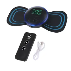 Enhanced Electric Neck Massager for Muscle Pain Relief & Shoulder Relaxation (Remote Control)