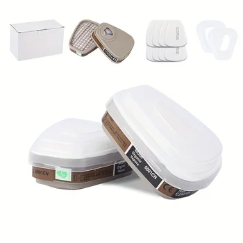 사다리꼴 6001 필터 박스, 사각형 5N11 필터 면, 안티 유기 암모니아, 황화수소 먼지, 1 쌍