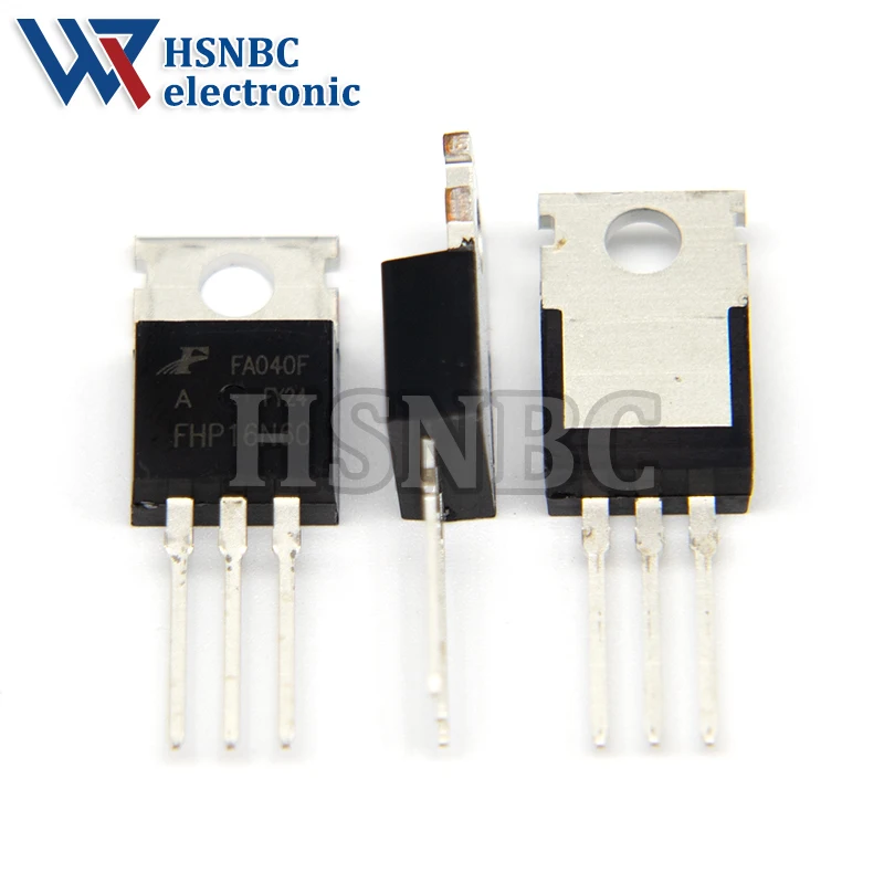 10Pcs/Lot FHP16N60 16N60 FHP16N60A TO-220 16A 600V N-channel Power MOSFET Transistor New Original