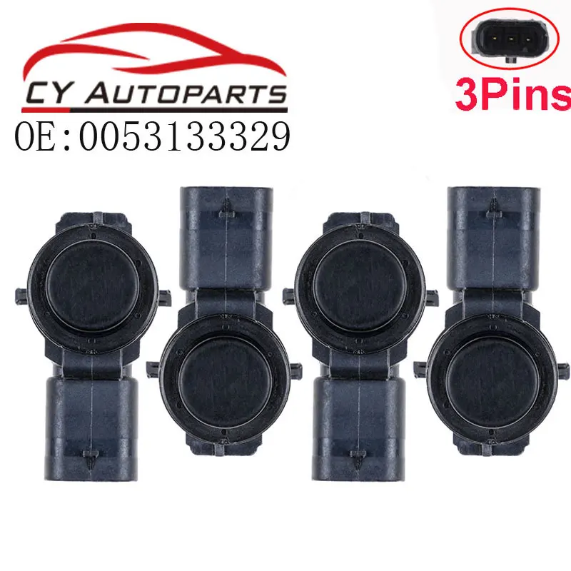 

4PCS New PDC Parking Sensor For Chrysler Fiat Jeep 0053133329 0263023831