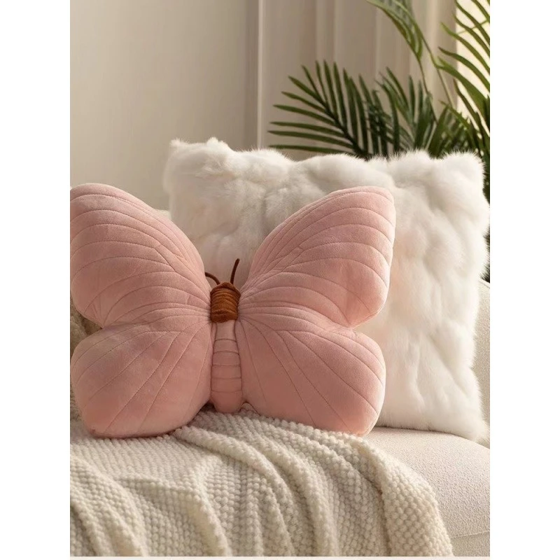 Butterfly Shaped Pillow, Soft Butterfly Cushion, Cushion, Perfect Birthday Gift, Home Decoration Cushion,for Home and Office Use