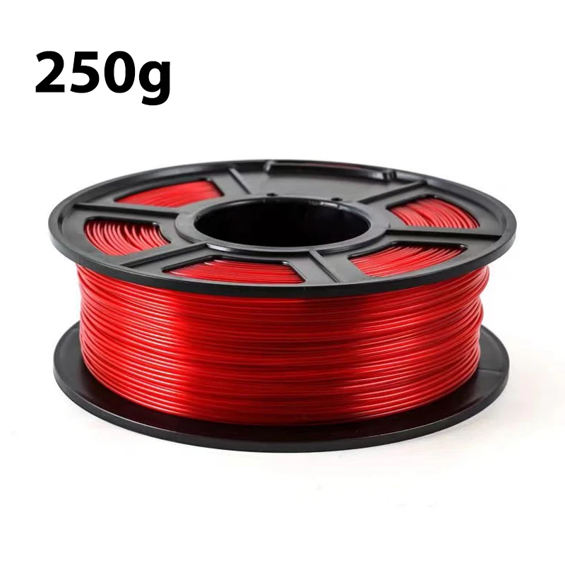 250g PETG 1.75MM 3D 프린터 필라멘트 재료 소모품 PETG 재료 3D 프린터용 3D 인쇄 필라멘트