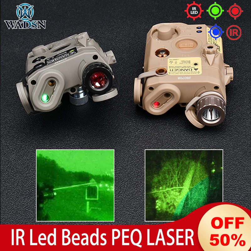 Wadsn PEQ IR illuminator PEQ-15 Green Red Dot IR Laser