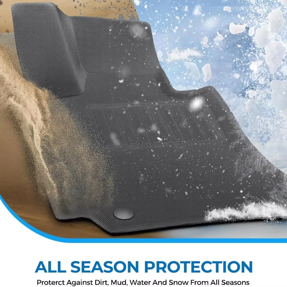 For BYD Shark RHD XPE Floor Mats, All-Weather Waterproof Floor Liners Car Interior Accessories(Right Rudder)