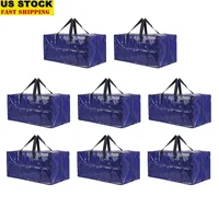 Heavy Duty Moving Bags with Backpack Straps 50lb Capacity 8 Pack Durable Storage Carry Handles Lightweight Portable Organizing 1