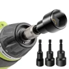 1pcs Magnetic Nut Driver Socket 6-19mm 1/4inch Hex Shank For Power Drill Screwdriver Electric Drill Bit Socket Hand Tool Parts 2