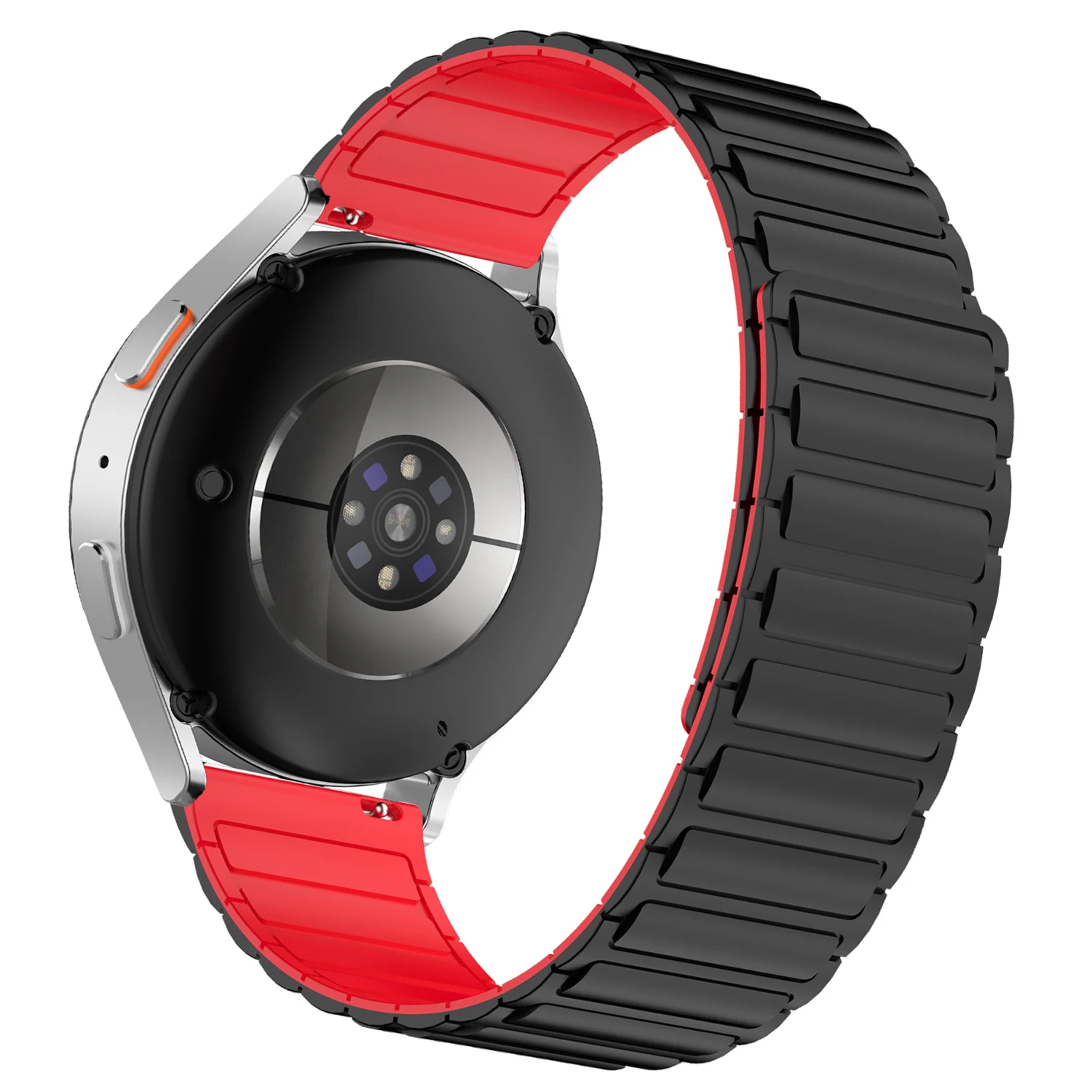 Magnetic Loop Silicone Watch Band 22mm - Versatile Wrist Strap Accessory
