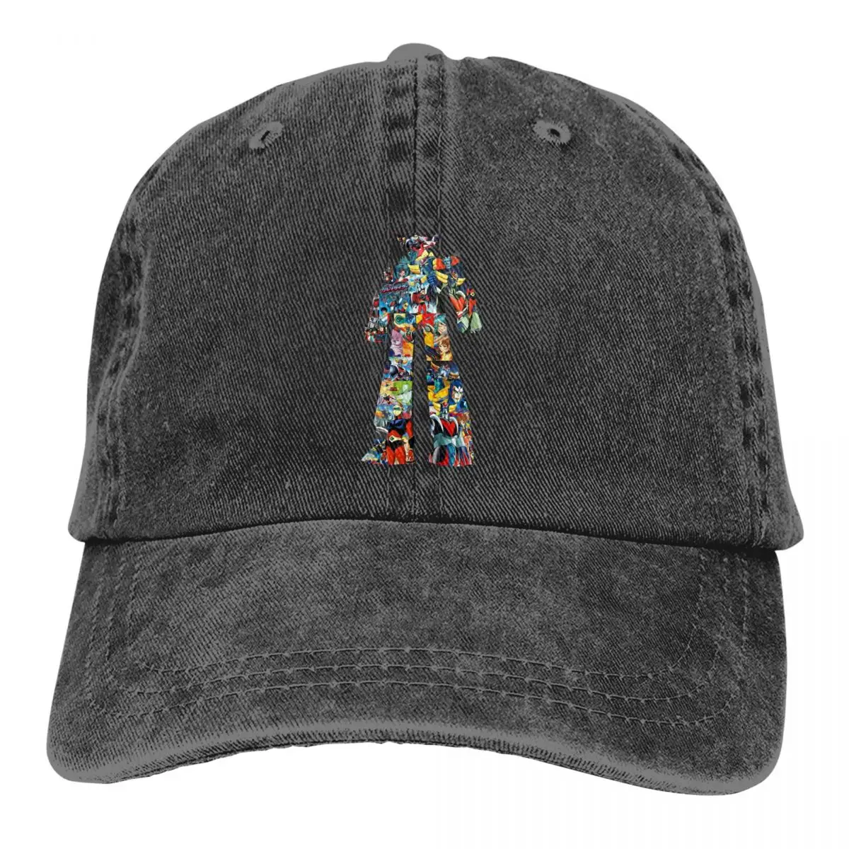 Ufo Robot Grendizer Cappello Multicolore Berretto Da Donna Con Visiera Jigsaw Cappelli Di Protezione Della Visiera Personalizzati