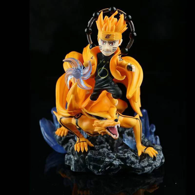 14cm Anime Naruto Figure Kurama Uzumaki Naruto Figure Kyuubi Pvc Action