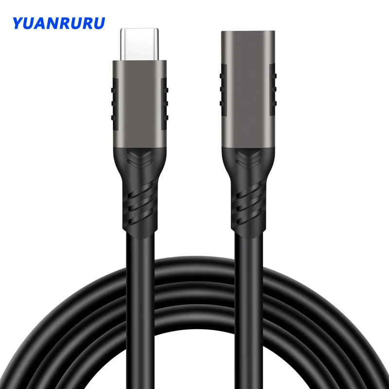 

10 Гбит/с USB C удлинитель кабеля 5A Type C УДЛИНИТЕЛЬ шнур внешний для MacBook Xiaomi Huawei Samsung USB 3,1 Gen2 Tipoc Удлинительный кабель