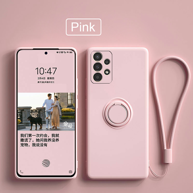 Square Silicon Phone Case For Samsung A23 4G On Cover Samsung Galaxy A23 a 23 SM-A235F Original Camera Protective Back Case