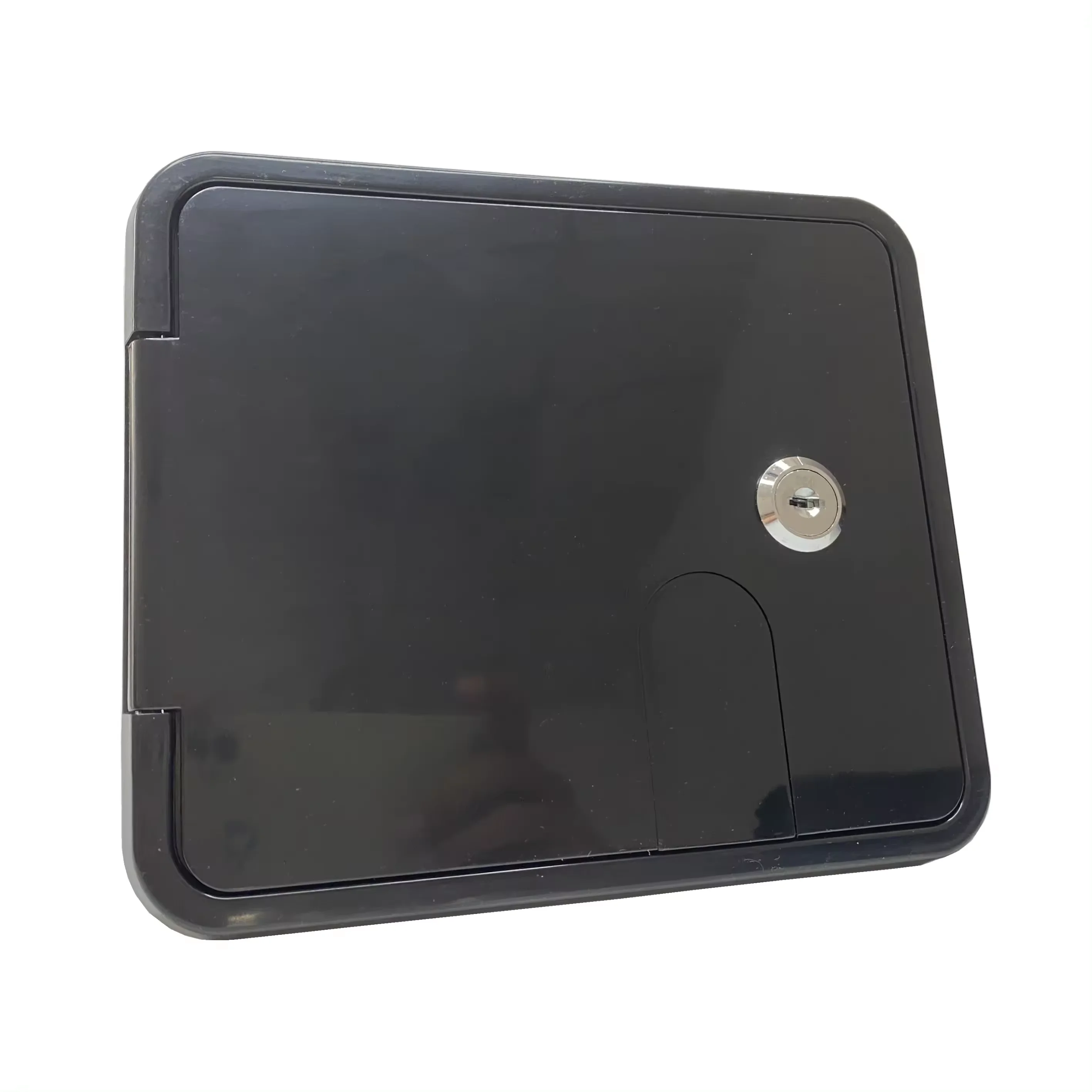 Square Plastic White And Black Water Inlet Hatches With Rv Camper Cable Hatches Rv Cable Covers
