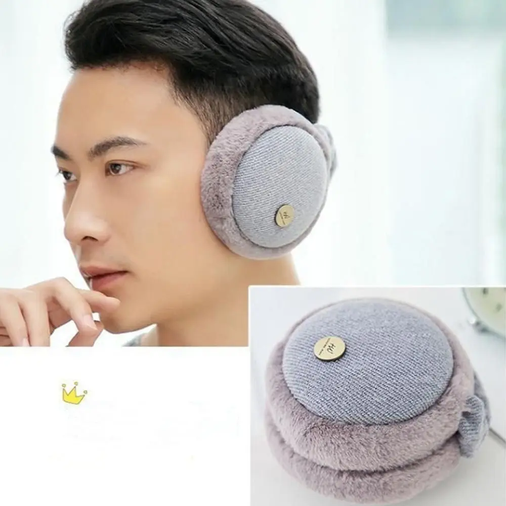 Warm earmuffs Fashion winter warm earmuffs portable soft plush ear warmer women men earflap outdoor skiing cycling cold protection ear cover