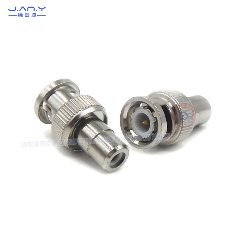 75 ohms Copper Gold plated BNC Rotary RCA Female Connector Q9 head to AV vowel video plug Convert BNC to Lotus female socket ethernet adapter aviation plug connector ethernet plug