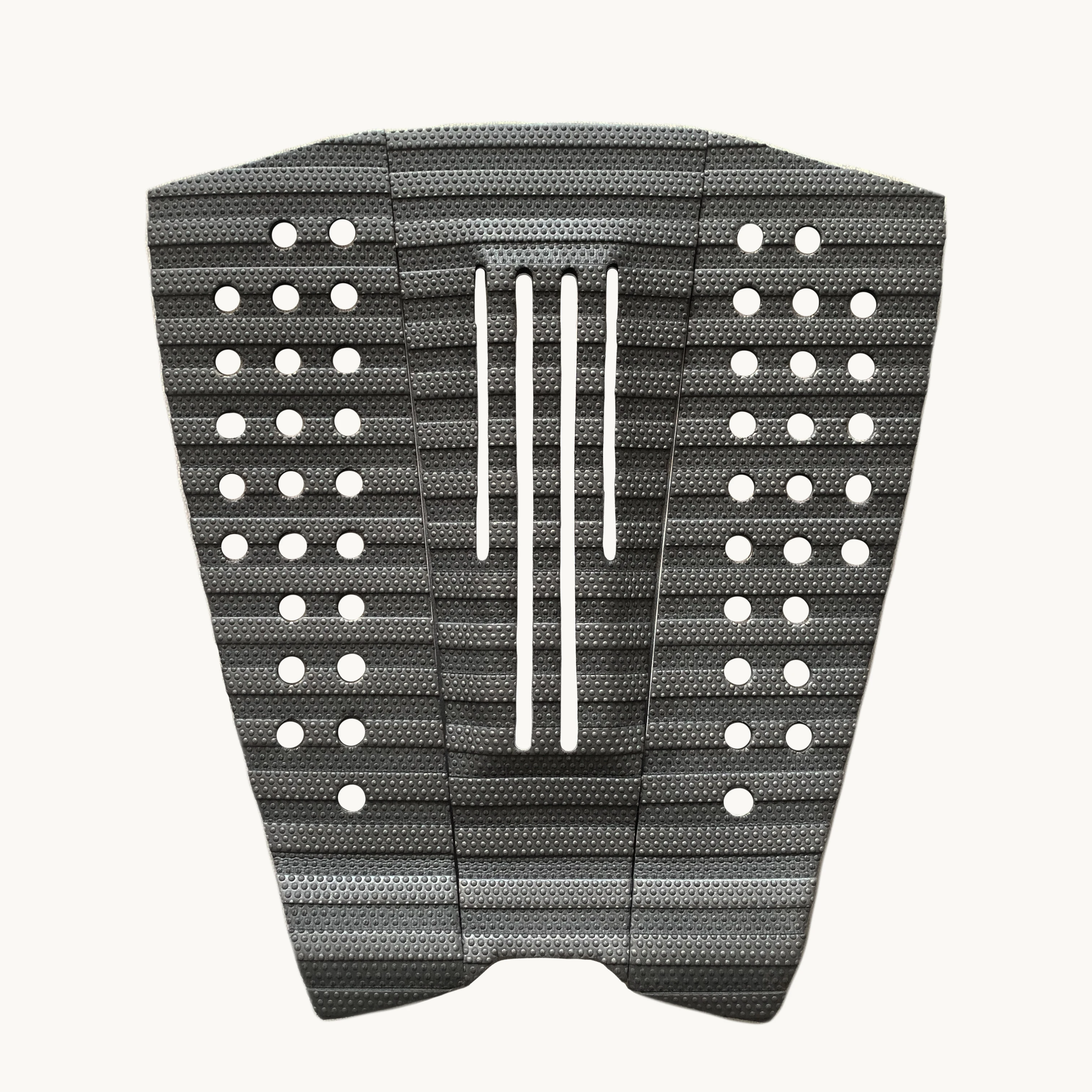 Black EVA Surfboard Deck Pads Skimboard Foot Tail Pad Stand Up Paddleboard Traction Pads 3-Pieces