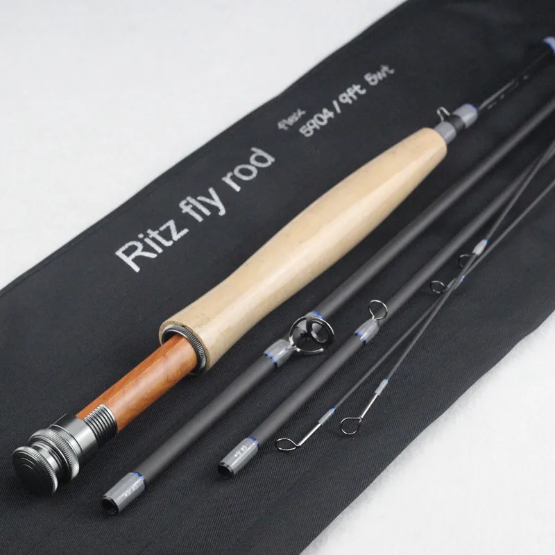 

fly rod flex 5904 9ft 5wt high carbon fast trout fly rod