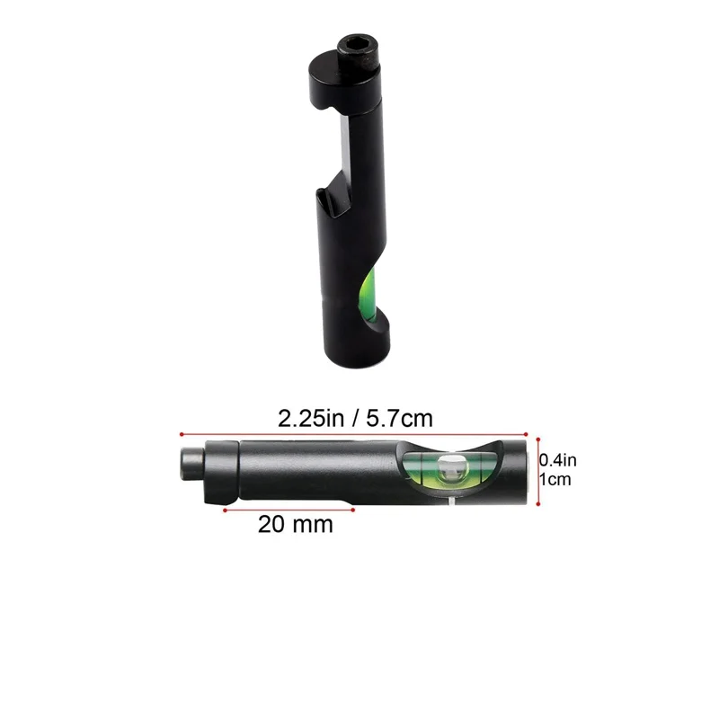 Scope Bubble Level and Optical Scope Mounts for Outdoor Hunting Sight Calibration