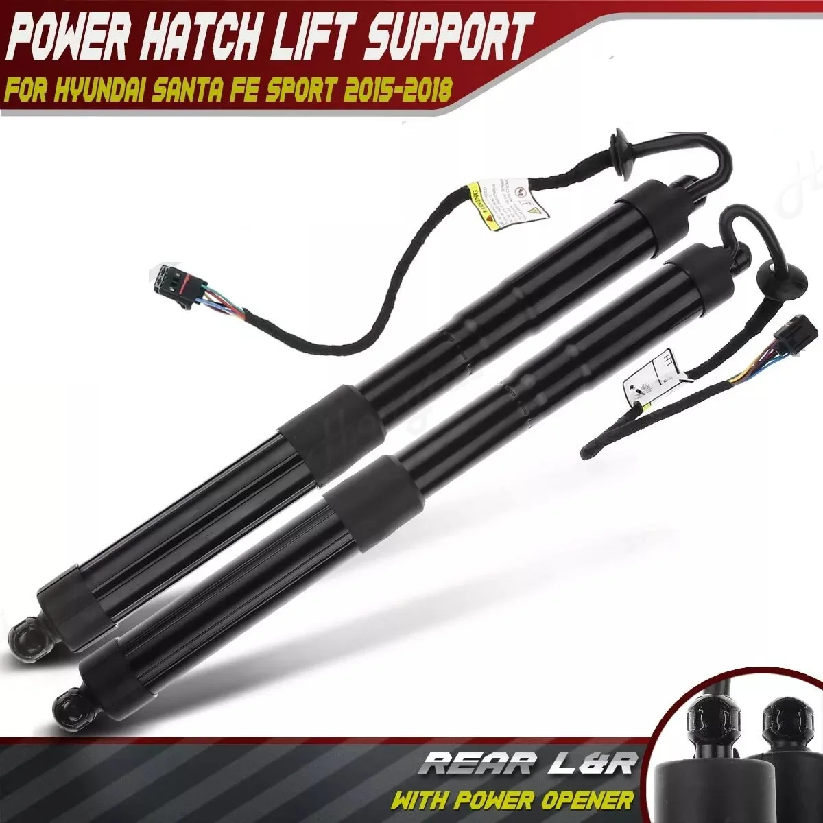 テールゲートガスストラット電動 Compatible With Hyundai For Santa Fe For Sport 201