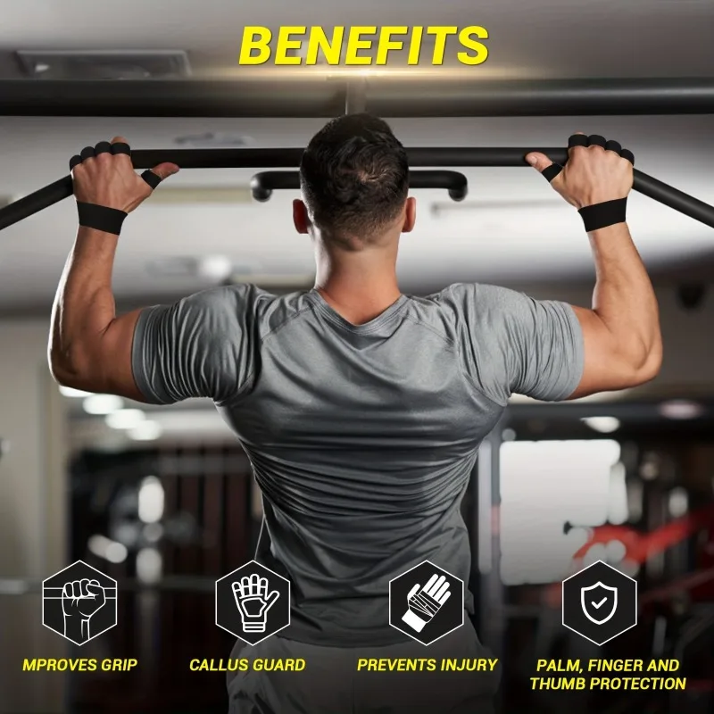 1 Pair Breathable Non-Slip Fitness Gloves Weight Lifting Training Gloves Sports Palm Protection Fitness Sports Pull Ups fitness gloves