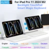 Magic Keyboard For New iPad Pro 11 2024 iPad Pro 11 (M4) 11" Smart Case Portuguese Spanish Hebrew Arabic German keyboard cover