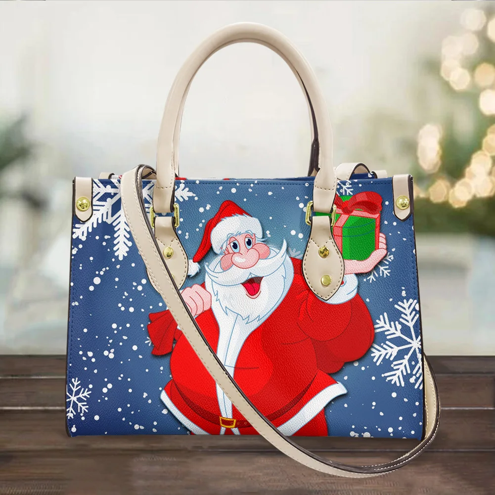 Amazon.com: Red Santa Claus Xmas Shoulder Bag for Women Hobo Tote Handbag  Gold Chain Crossbody Bag with Zipper Clutch Purse Handbags : Clothing,  Shoes & Jewelry