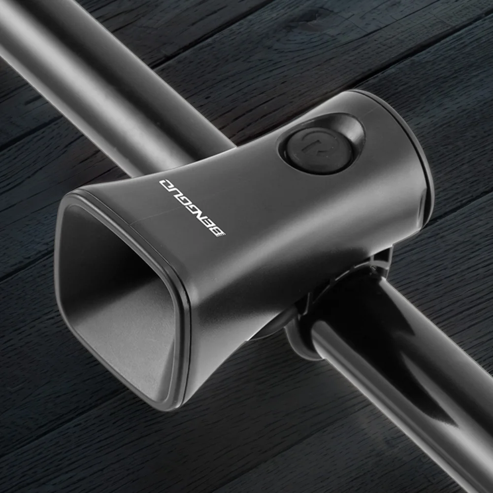 Electric Bike Horn 120dB Bicycle Bell Rechargeable Loud Cycling Horn 5 Modes Bike Bell for Mountain Road Bike Scooters