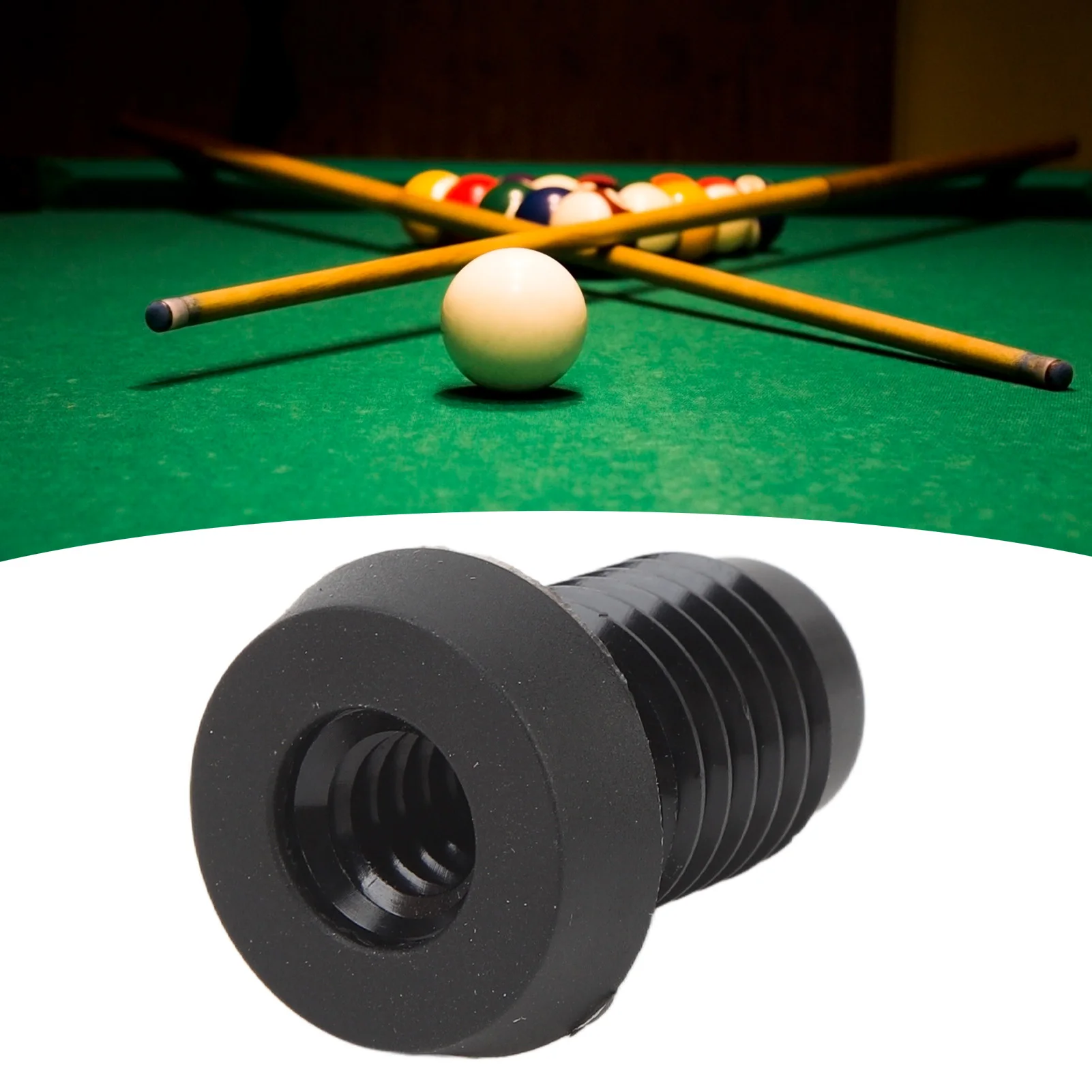 

Billiard Cue Bottom Plug Billiard Cue Bottom Cover Rubber Pool Cue Bottom Bumper Protector For CuetecCue