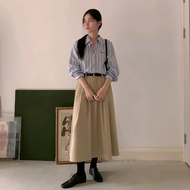 

new 2024 long skirts for women COTTON Polyester korean fashion clothing women clothing summer goth clothes