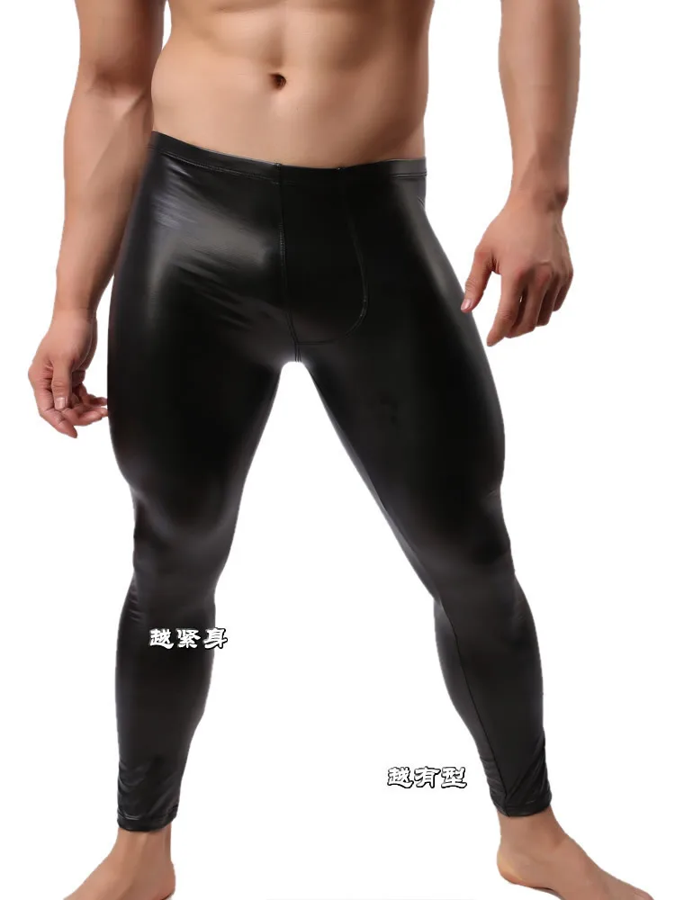 

Men's New Black Stage Performance Pants C48