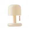 Claeted Mini Desktop Sunset Night Lamp Creative USB Rechargeable Mushroom Style Led table lamp for Coffee Bar Home Decor Bedroom 5