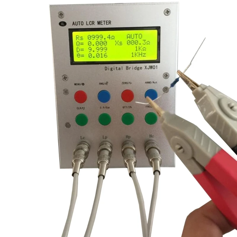

Tester Meter Digital Bridge LCD Display Multimeter with Power Cable Drosphip