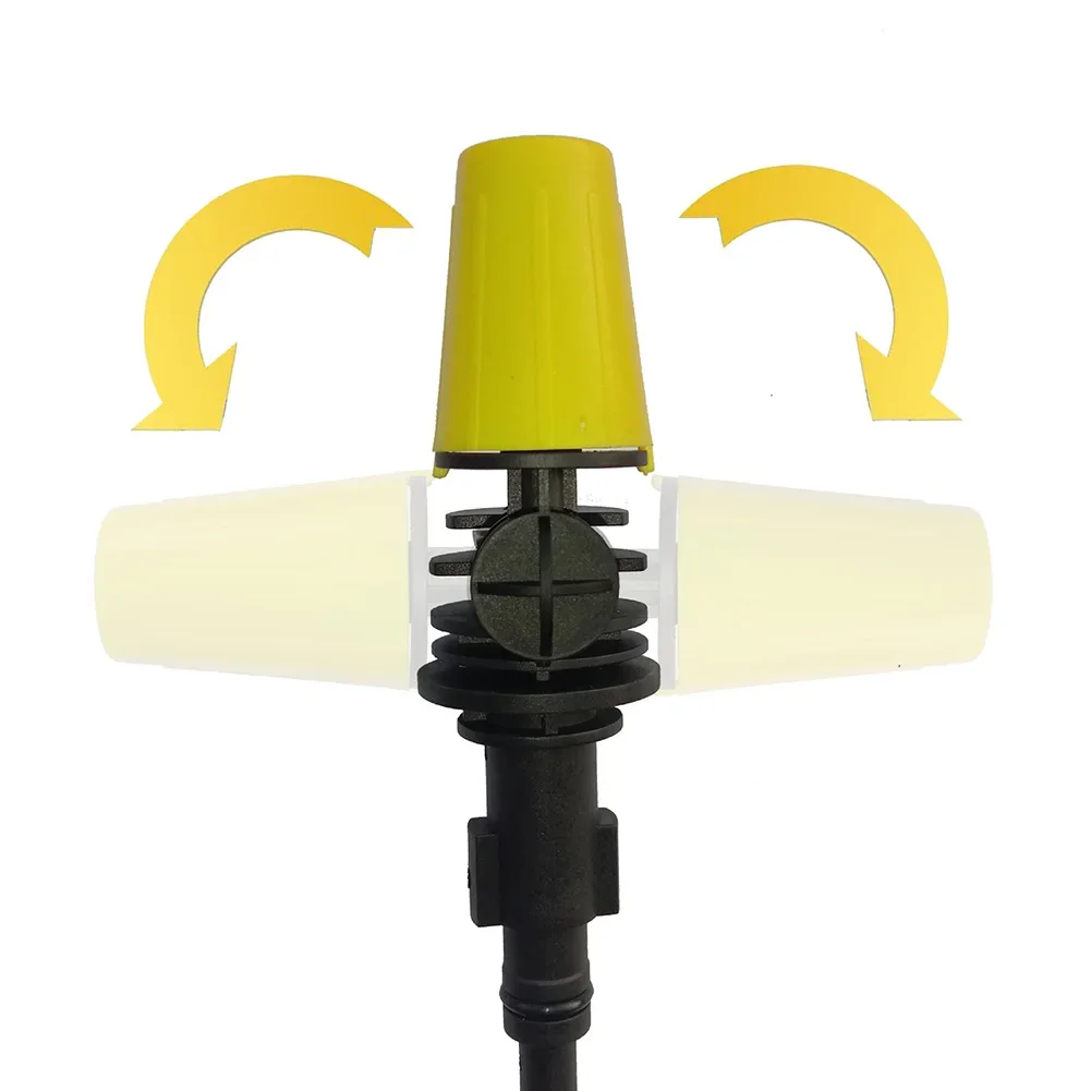 1 Pc High Pressure Water Sprayer Rotating Nozzle For Washing Car,Cleaning Decks,patios,driveways Water Sprayer Rotating Nozzle