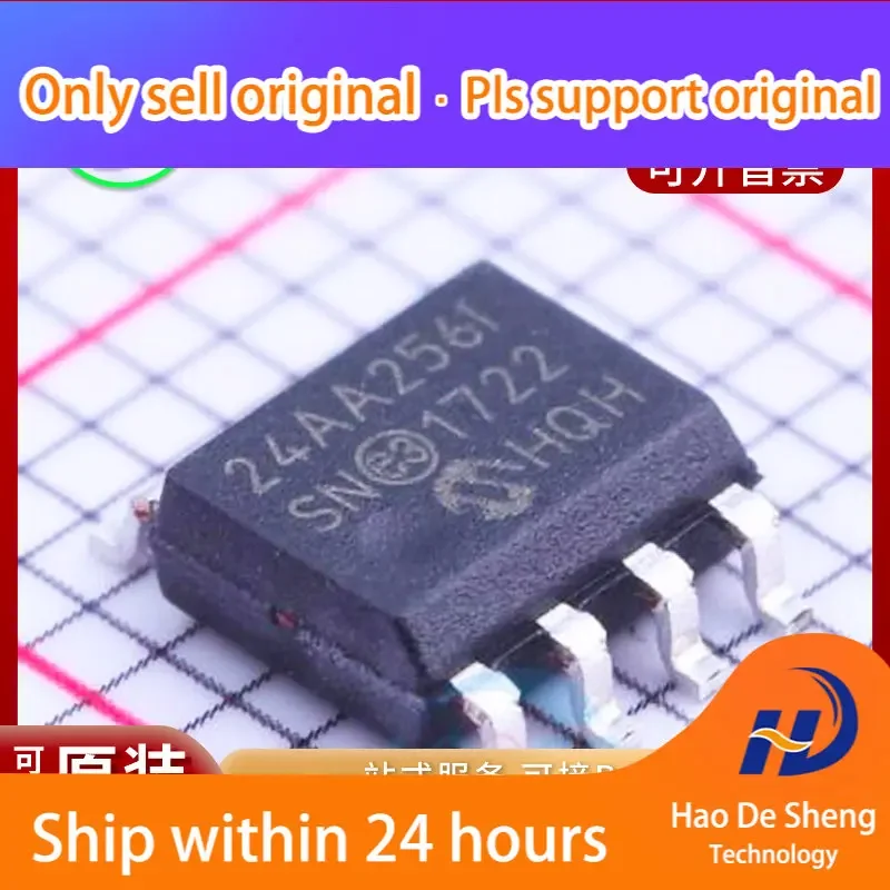 

10 шт./лот 24AA256-I/SN EEPROM SOP8 новый оригинальный внешний аккумулятор