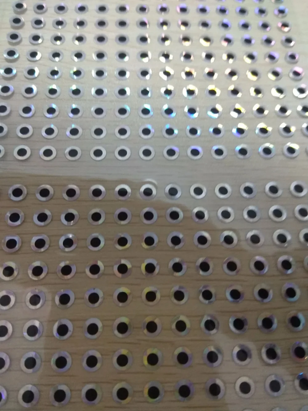 2mm 3mm 4mm 5mm 6mm 7mm 8mm 9mm 10mm 12mm 13mm 14mm 15mm 16mm 18mm 19mm 20mm Silver 2D Flat Sticker Fishing Lure Eyes Jigs eyes 3