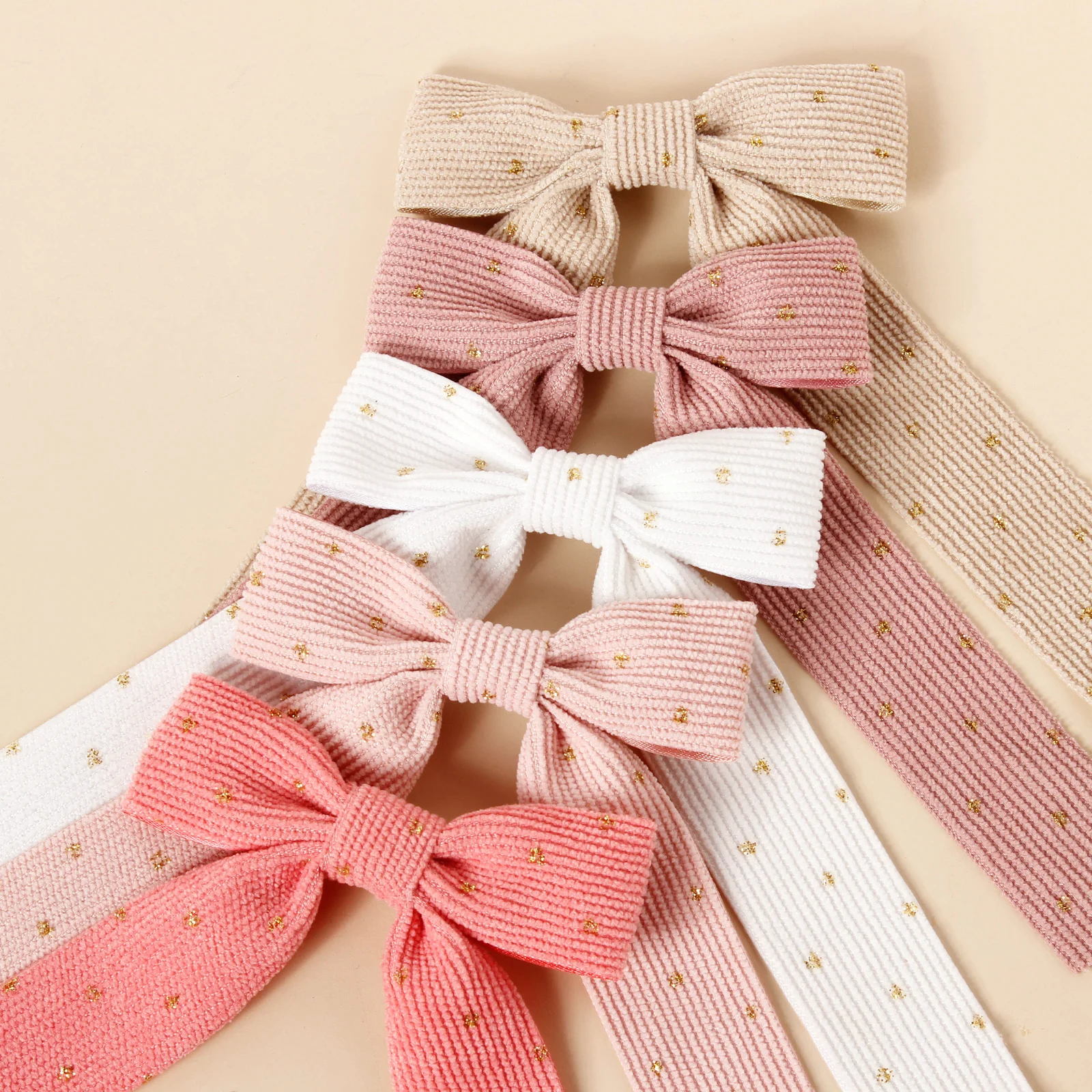 Fiocchi Capelli Glitterati - 3 Pezzi Grandi E Scintillanti Per Donne E Bambine - Foto 9