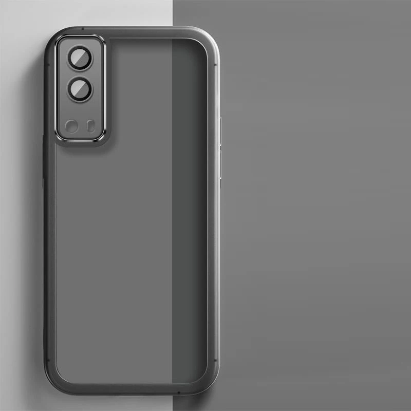 Shookproof Plating Silicone Back Cover - Enhanced Protection and Sleek Design