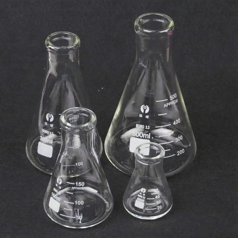 2 Beute Coniche In Vetro Borosilicato 500ml - Per Laboratorio, Chimica, Graduate - Foto 14