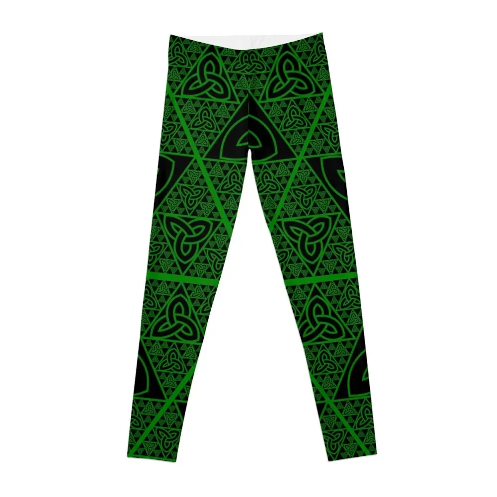 

Celtic Sierpinski Hexagon Leggings fitness set gym gym wear Womens Leggings